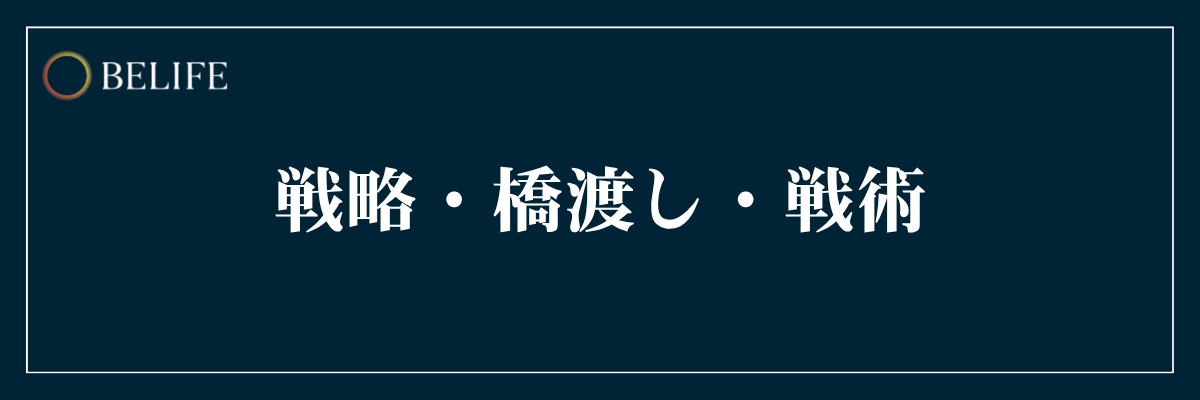 マーケティング組織に必要な3つの役割｜戦略・橋渡し・戦術