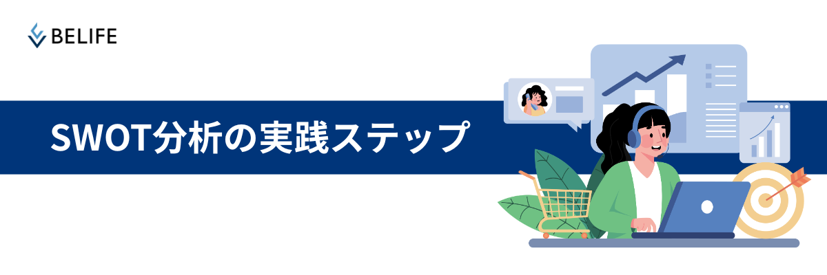 SWOT分析の実践ステップ