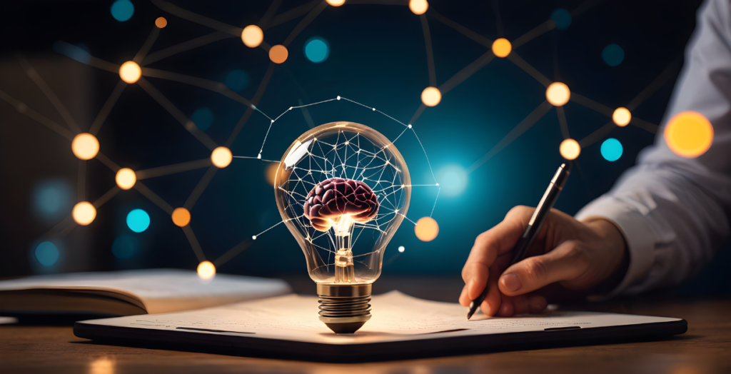 2026年のSEOにおける人間とAIの理想的な協働を示すイメージ画像。