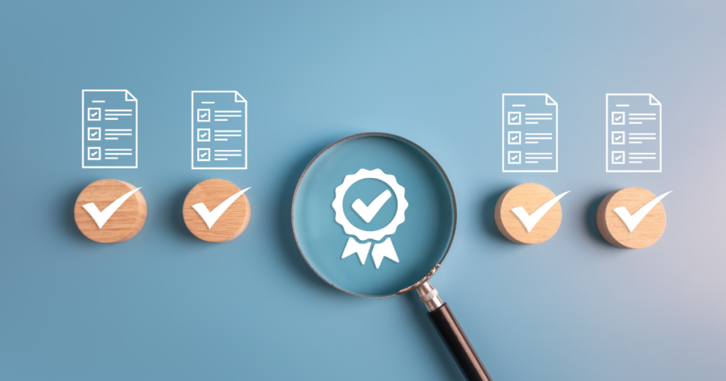 チェックリストを表現している画像